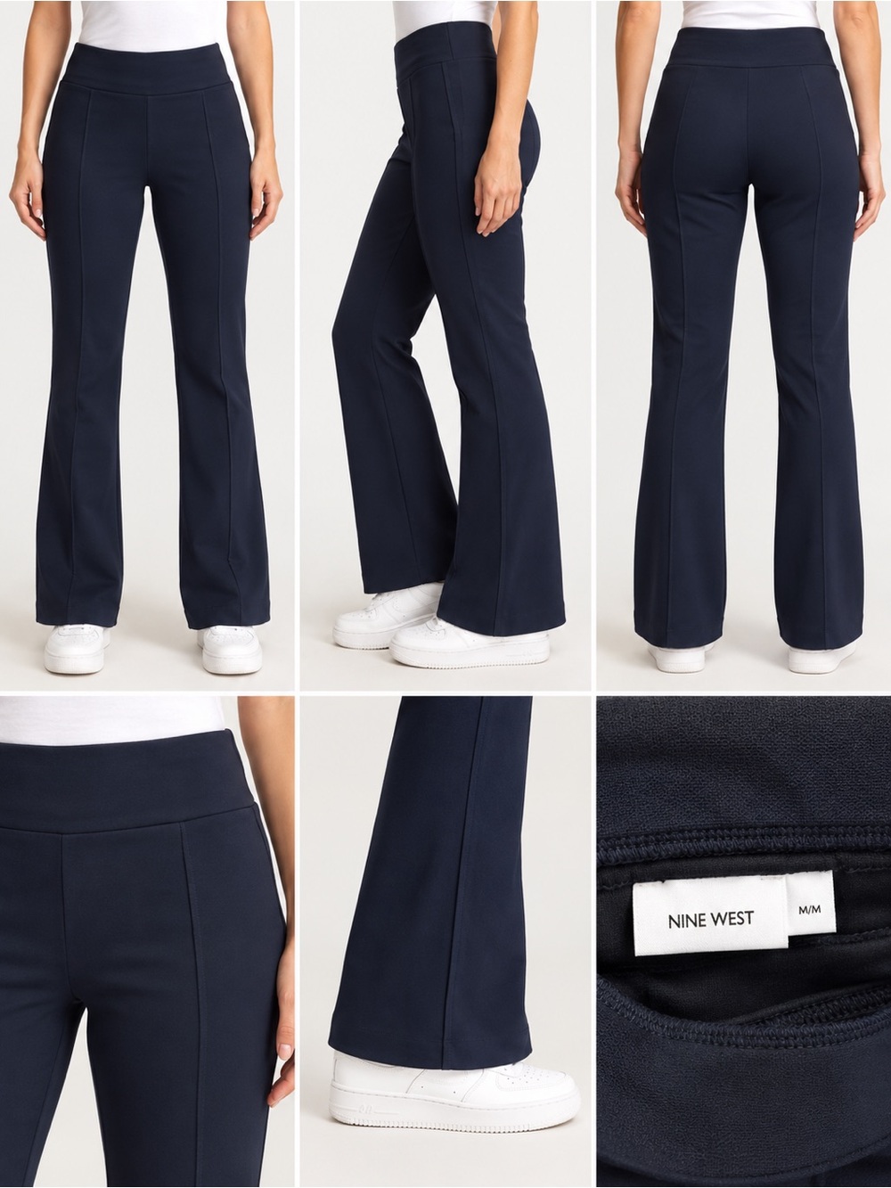 Nine West Boot-Cut Stretch Pants